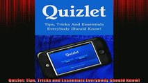 Free PDF Downlaod  Quizlet Tips Tricks and Essentials Everybody Should Know  FREE BOOOK ONLINE