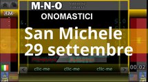 San Michele, 29 settembre - onomastici
