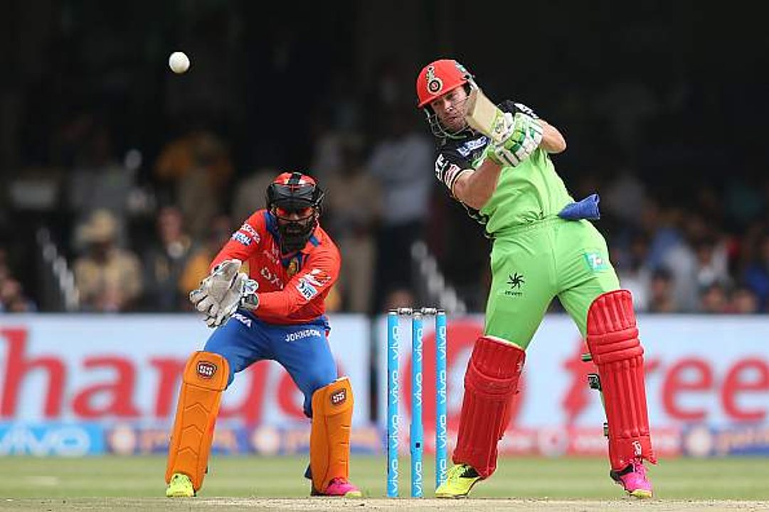 Royal Challengers Bangalore vs Gujrat Lions 44th Match, 14 May, 2016 | AB de Villiers 129(52) 12 Sixes Highligts