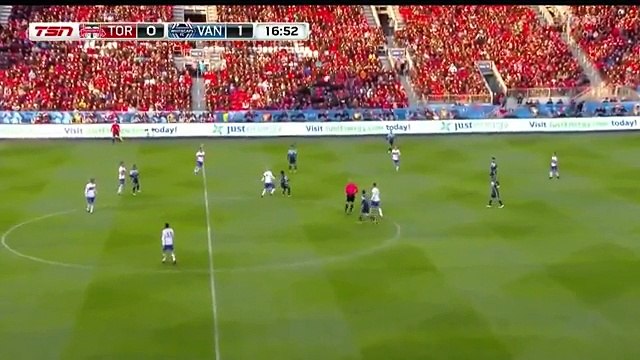 Christian Bolanos Goal - Toronto FC 0-2 Vancouver Whitecaps FC - 14-05-2016 MLS