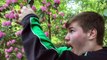 Hamburger Helper Dropped A Mixtape | UNC Charlotte Botanical Gardens vlog