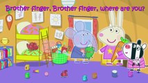 Peppa Pig Friends Party 4 Finger Family \ Nursery Rhymes Lyrics