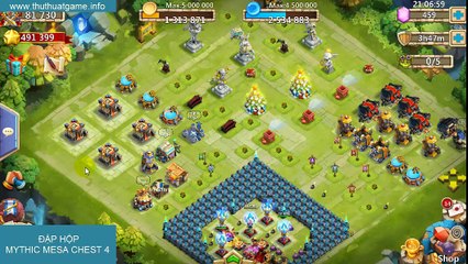 [Castle Clash] Open Mythic Mesa Chest IV – Nothing special !!!