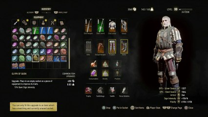 WITCHER 3 DEATH MARCH! WALKTHROUGH 285 - CHILD OF THE ELDER BLOOD