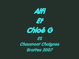 Chloé et Alfi Chaumont Choignes E2 Brottes 22 Apr. 2007