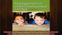 READ book  Management of Child Development Centers with Enhanced Pearson eText  Access Card Package  FREE BOOOK ONLINE