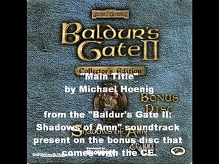 VGM Treasures #0015 - "Main Title" (Baldur's Gate II: Shadows of Amn 2000 PC)