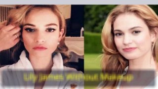 Lily James Without Makeup - Celebrity Without Makeup