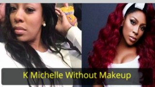 K Michelle Without Makeup - Celebrity Without Makeup
