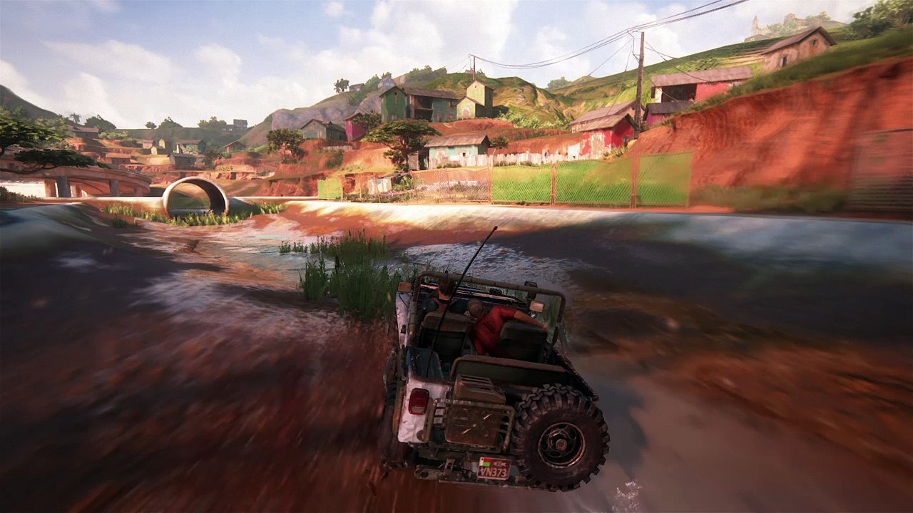 Uncharted 4 Epic Driving Battle