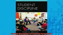 FREE DOWNLOAD  Student Discipline A Prosocial Perspective  FREE BOOOK ONLINE