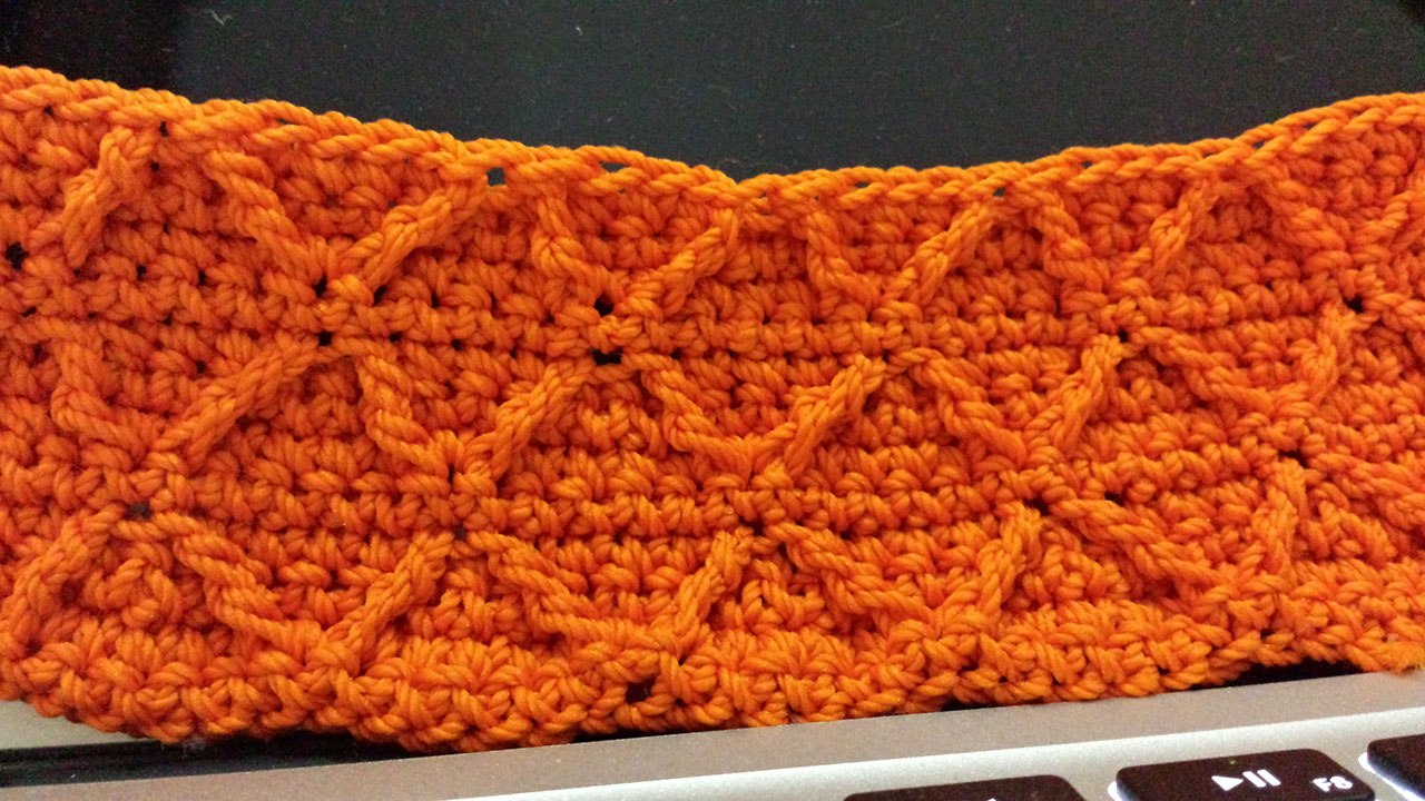 Cara Merajut Motif Berlian