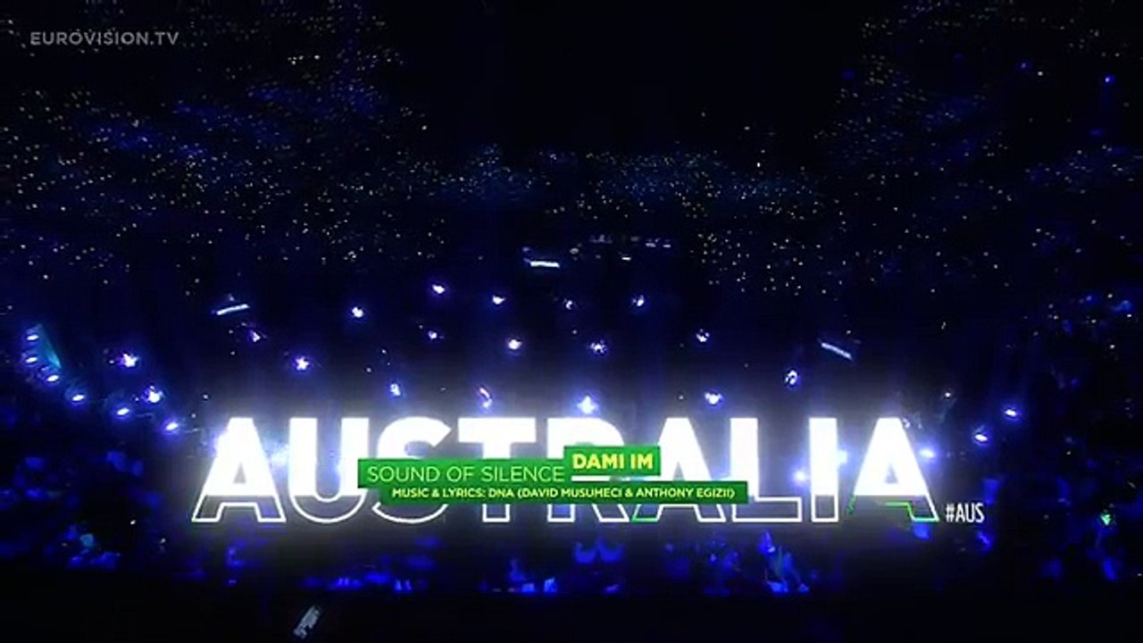 Dami Im - Sound Of Silence (Australia) at the Grand Final