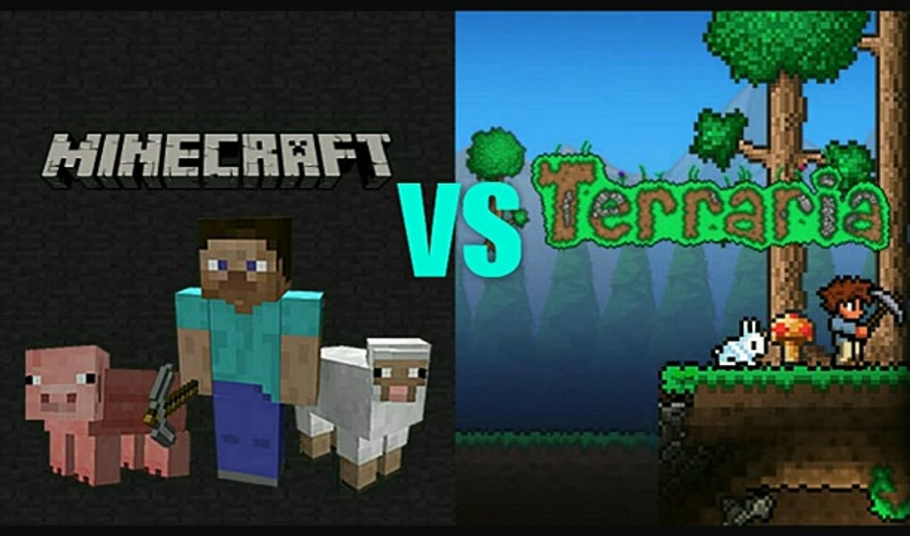 Minecraft vs terraria vs фото 10