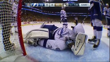 Bishop in agony as he's stretchered off