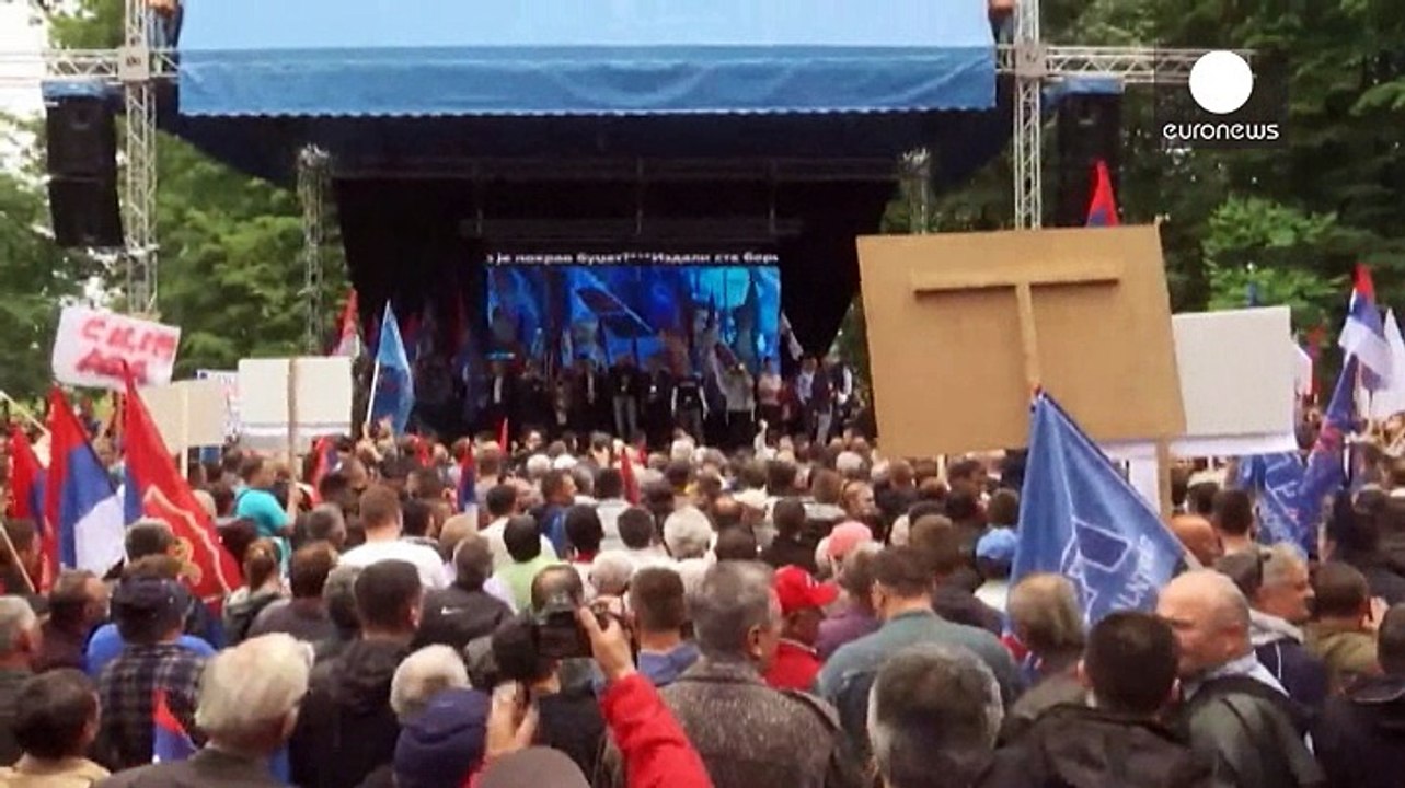 Partisans et opposants au président de la République serbe de Bosnie ont manifesté sans incidents