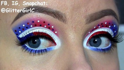 4th of July Makeup Tutorial