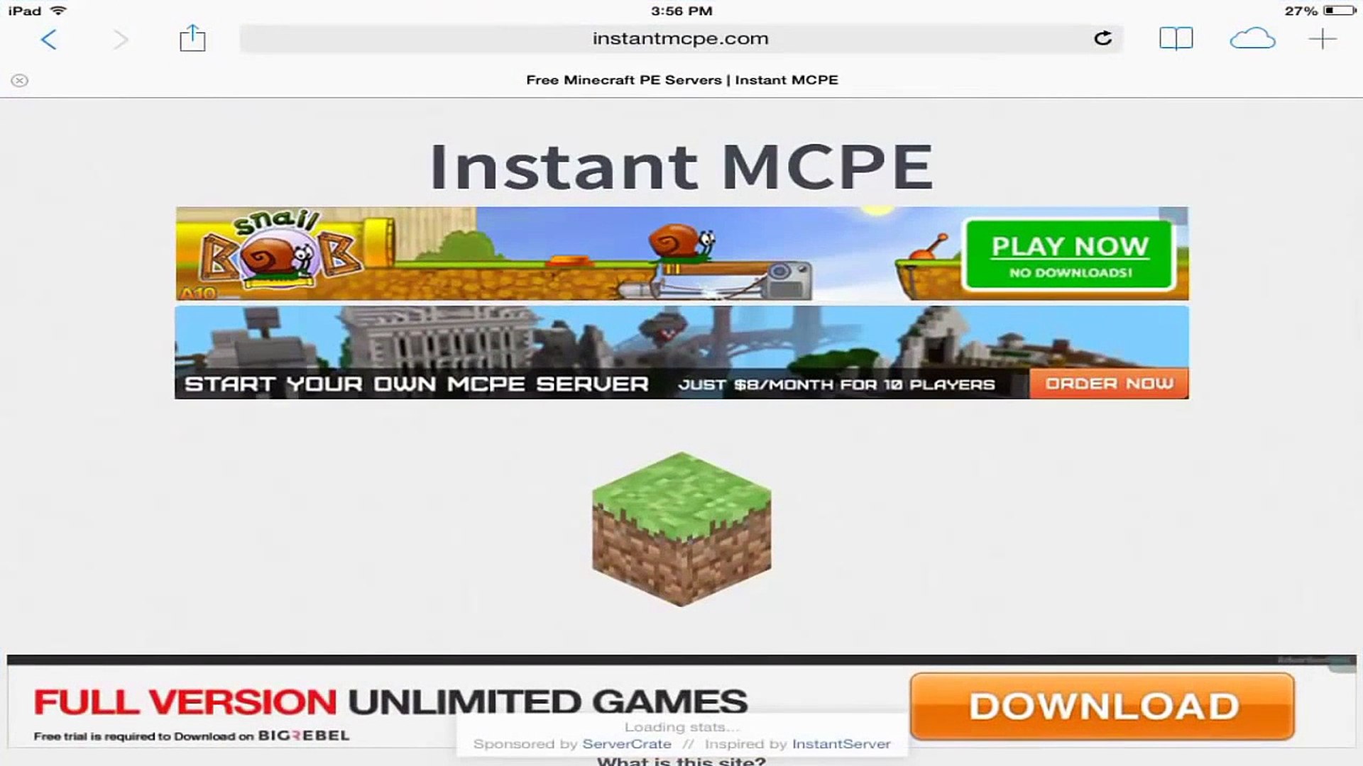 Instantmcpe Servers