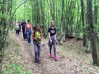 #12 "Вниз по скалам"with "Нога туриста"