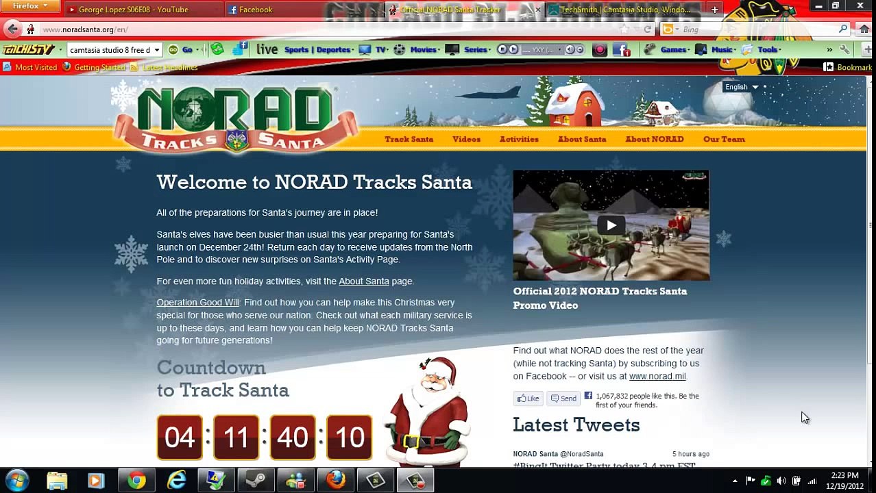 norad tracks santa episode 22