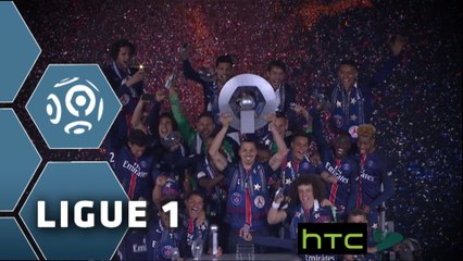 Le PSG sacré champion au parc des Princes : 38ème journée de Ligue 1 / 2015-16