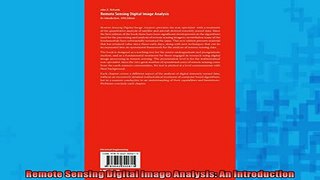 READ book  Remote Sensing Digital Image Analysis An Introduction Full Free