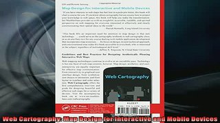 READ book  Web Cartography Map Design for Interactive and Mobile Devices Full Free