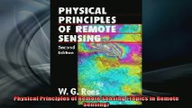 DOWNLOAD FREE Ebooks  Physical Principles of Remote Sensing Topics in Remote Sensing Full Ebook Online Free