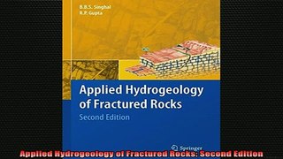 READ FREE FULL EBOOK DOWNLOAD  Applied Hydrogeology of Fractured Rocks Second Edition Full Ebook Online Free