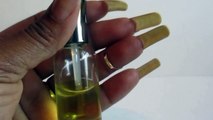 Painting My Nails With Cuticle Oil