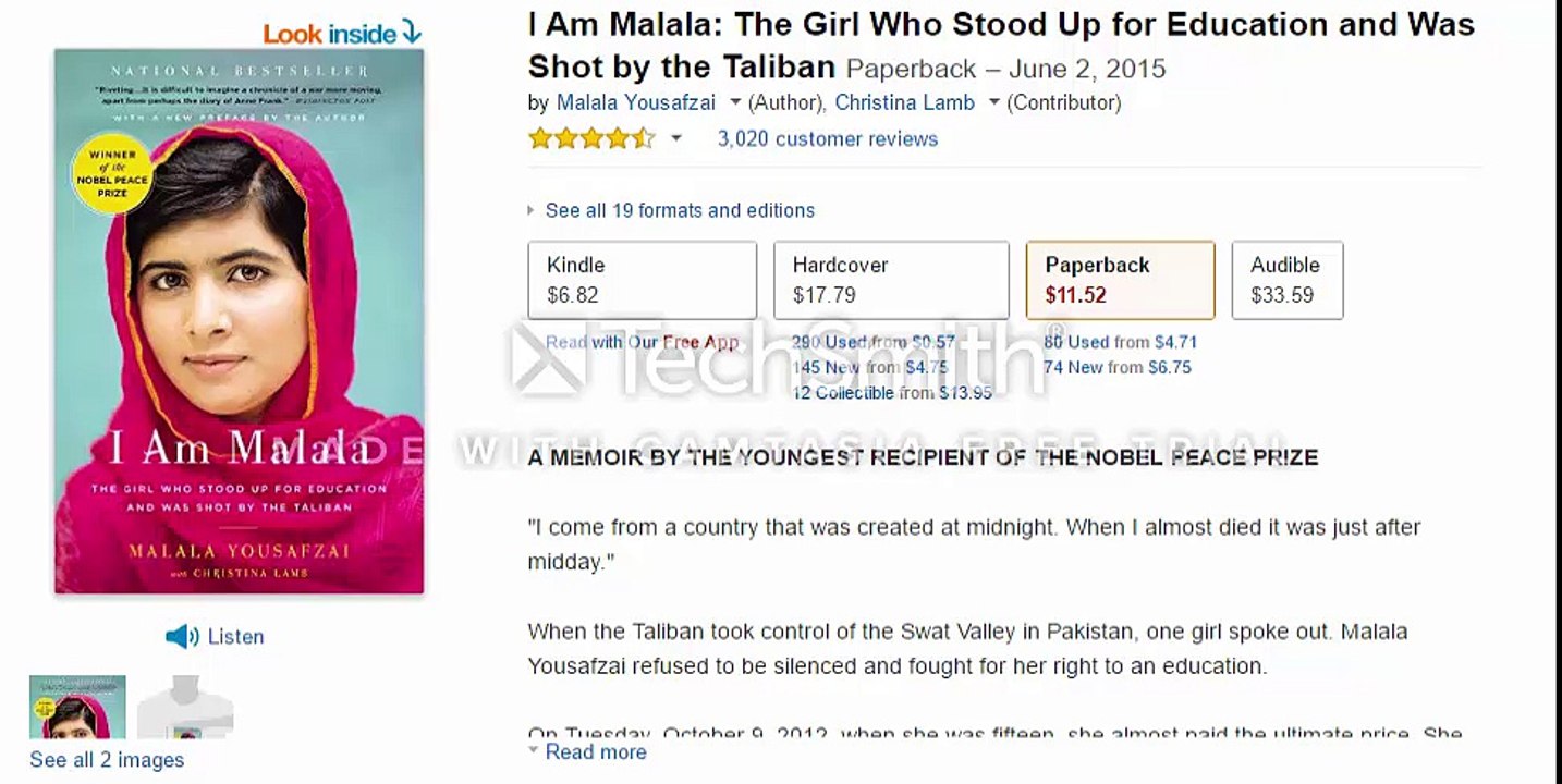 I Am Malala The Girl Who Stood Up for Education and Was Shot by the Taliban Review