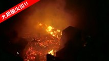 ブラジル サンパウロ 火災 - スラム街で大規模火災