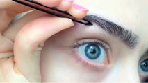 how I dye, pluck and trim my eyebrows