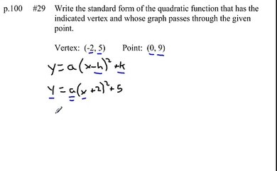 Pre Calculus Chapter 2 p.100 #29