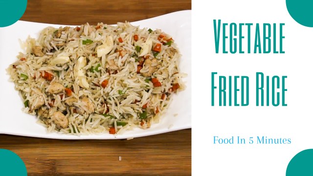 Chicken Fried Rice - Vegetable Chicken Fried Rice Recipe - How To make Chinese Rice?