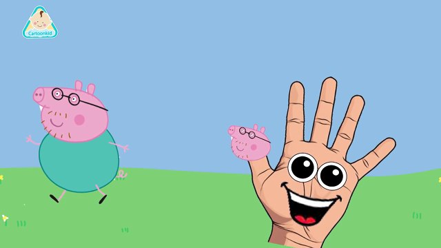 Daddy Finger - Peppa Pig Funny Finger Family Nursery Rhymes by Cartoon Kid