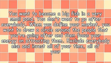 Position Yourself As the Expert: Define Your Market