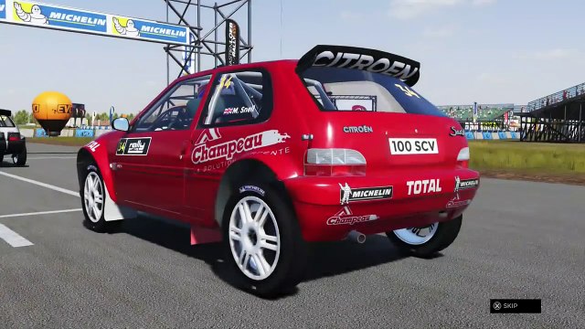 Sebastien Loeb Rally EVO PS4 | Career | Rallycross San Luis | Citroen Saxo VTS