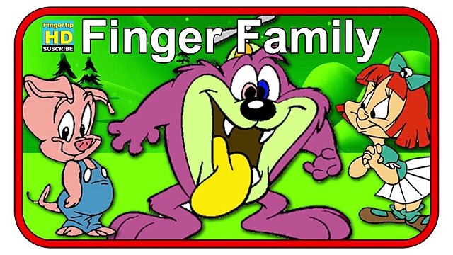 Finger Family Song - Tiny Toons Family Finger - Nursery Rhymes For Kids