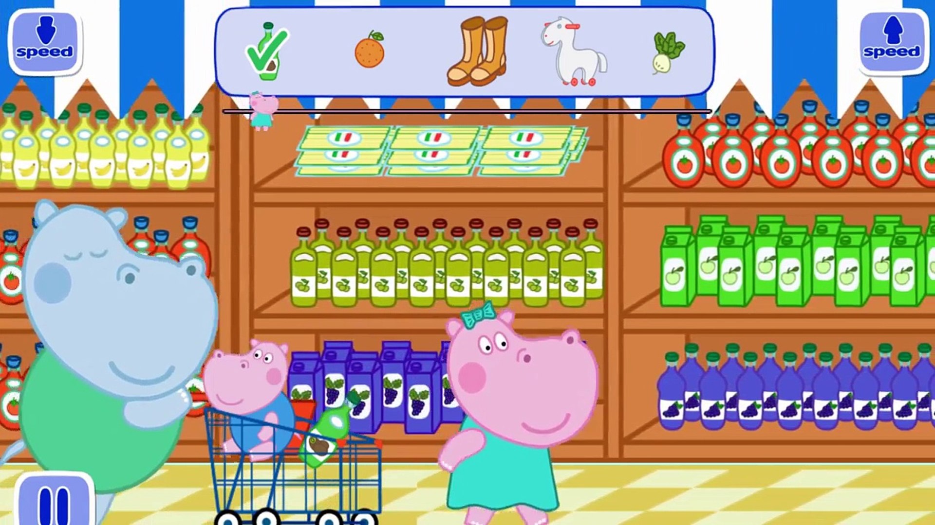 Hippo Pepa supermercado Peppa espanol - video Dailymotion