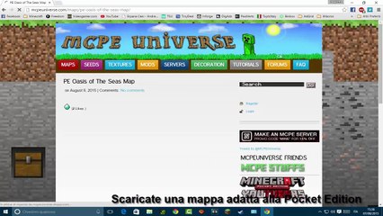 Tutorial - Inserire Custom Map in Minecraft Windows 10 Edition