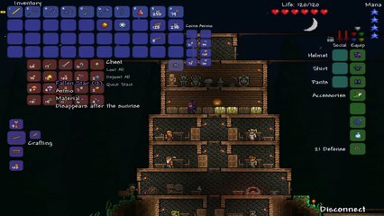 Terraria Sorozat: #21 - Skeletron Boss Pipálva