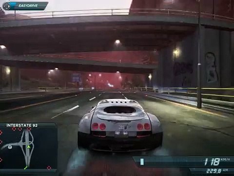 NFS most wanted Bugatti Veyron vs Pagani Zonda R