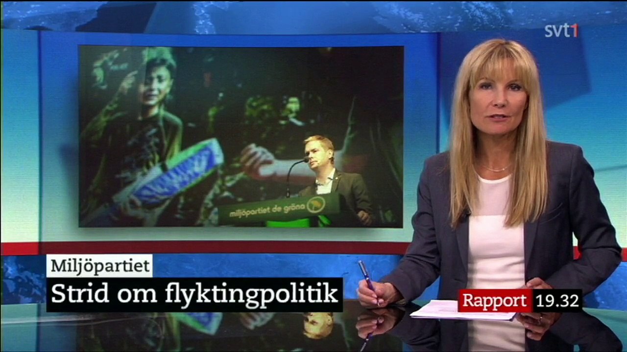 Utdrag Miljöpartiets kongress - SVT Rapport