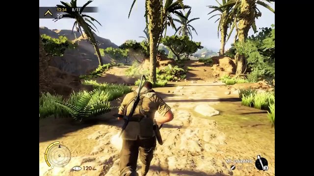 Sniper Elite 3 gameplay on low end pc dual core gt 610