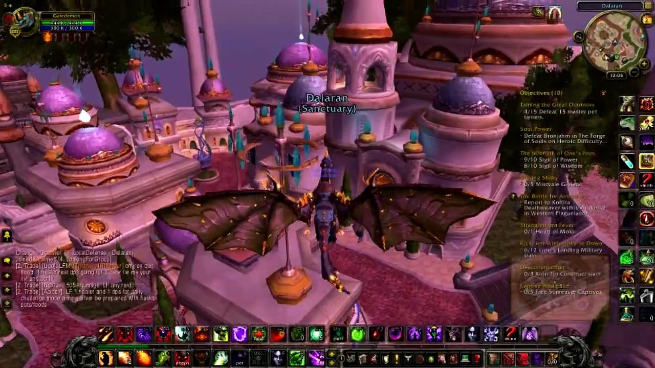World of warcraft - How to get into the dalaran arena (AND contest winner!!)