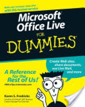 Read Microsoft Office Live For Dummies by Karen S. Fredricks Ebook PDF