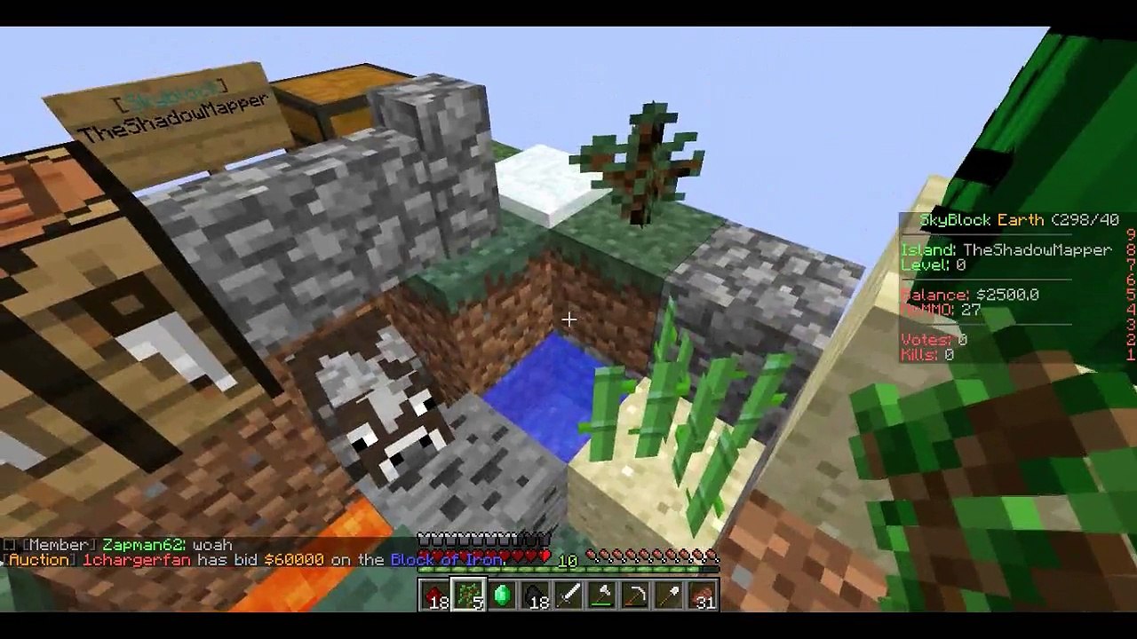 Skyblock Earth E2: Expanding Round My Base!