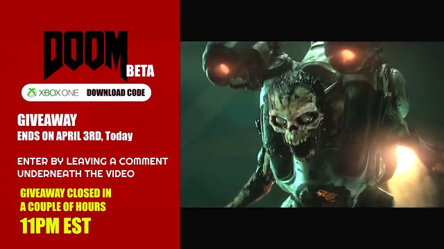 DOOM Beta Key GIVEAWAY - CLOSED