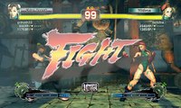 Combat Ultra Street Fighter IV - Chun-Li vs Cammy